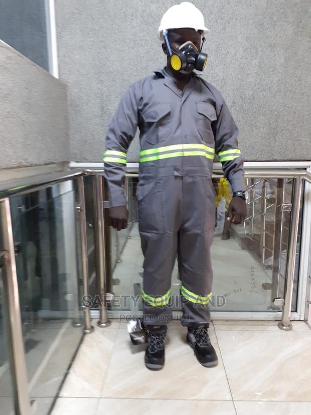 Grey Tetrex Reflective Coveralls