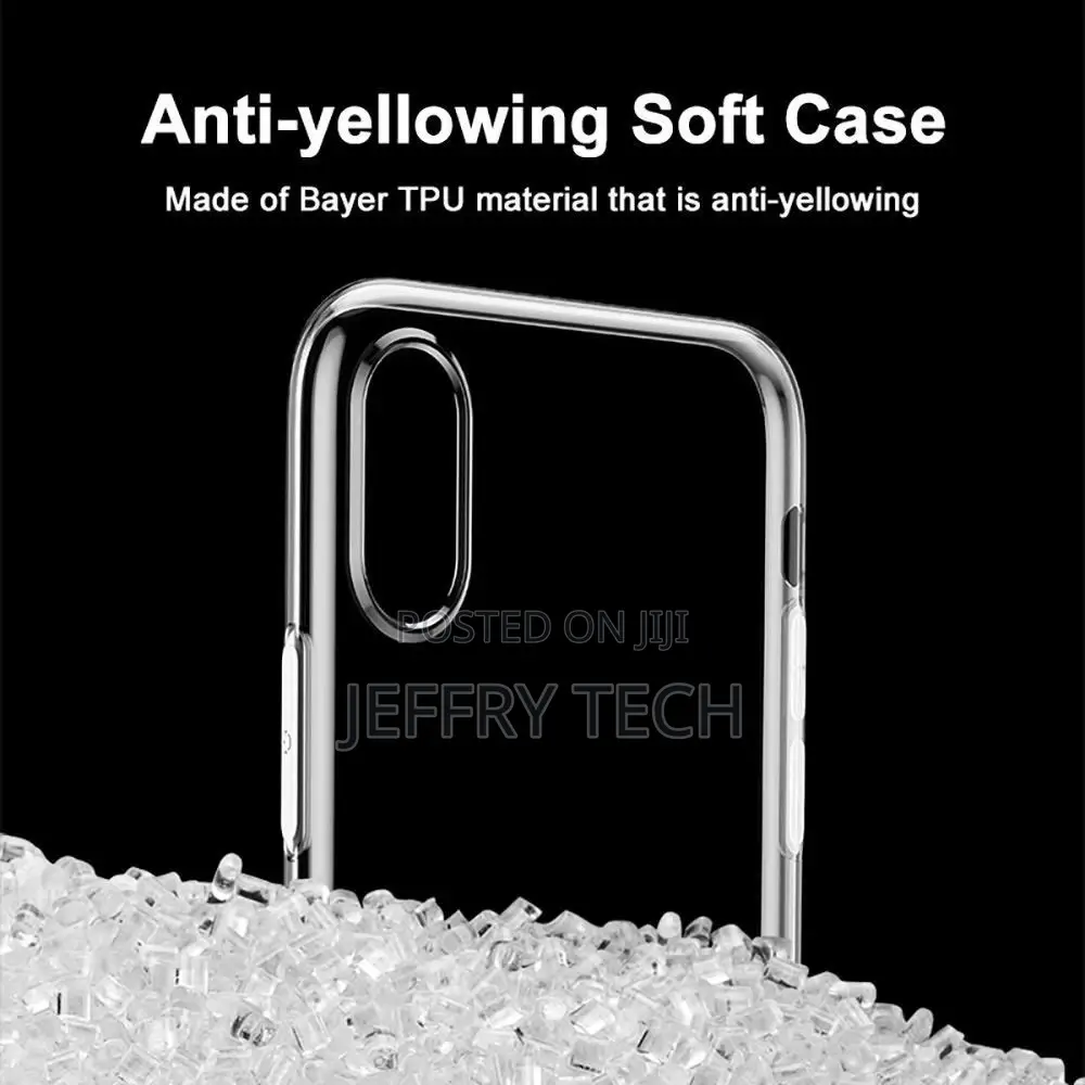 Transparent Silicone Clear Back Cover Case for iPhone 13 Pro