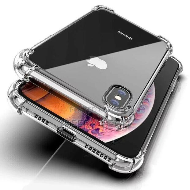 Shockproof Clear Transparent Hard Case Apple iPhone X/ XS - thumbnail 2