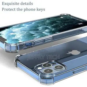 iPhone 13 Pro Anti Shock Anti Yellow Transparent Tpu Case