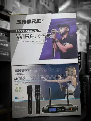 Shure High Quality Wireless Microphones