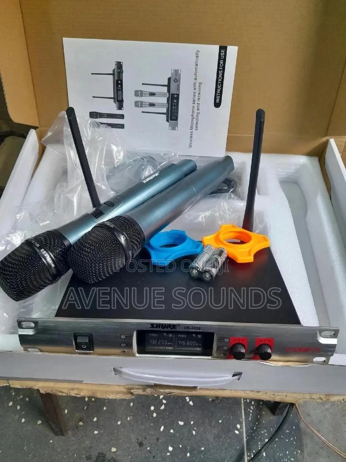 Shure High Quality Wireless Microphones