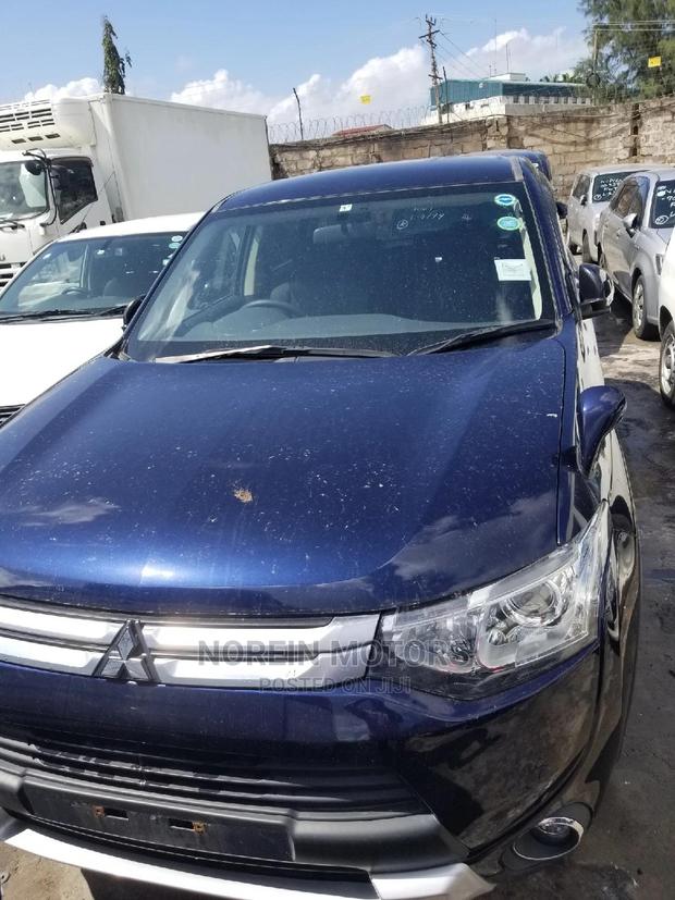 Mitsubishi Outlander 2015 Blue - thumbnail 2