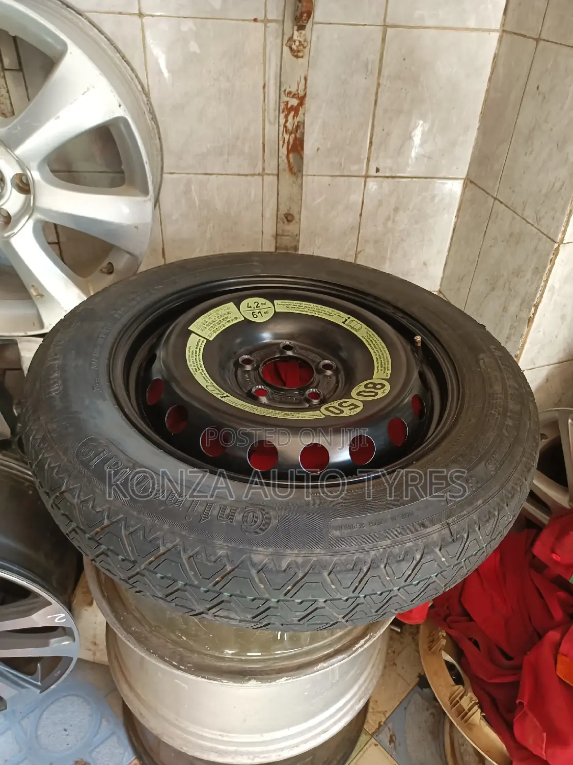 Mercedes Benz Spare Wheel Size 16