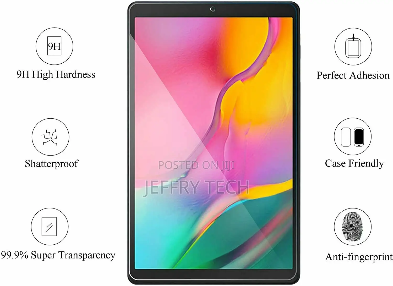 Screen Protector for Samsung Galaxy Tab a 10.1 2019 T510 Tem