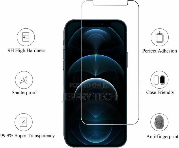 GLASS Screen Protector for iPhone 12 11 Pro Max XR X XS Max - main view