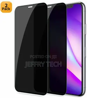 2 Pack Privacy Tempered Glass Screen Protector for iPhone 11