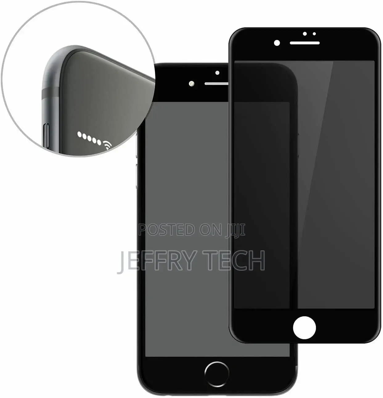 Privacy Full Cover Glass Screen Protector for iPhone 7 Plus