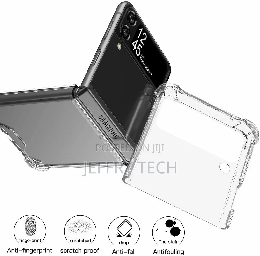 Samsung Galaxy Z Flip 3 5G Slim Bumper Clear Shockproof Pho