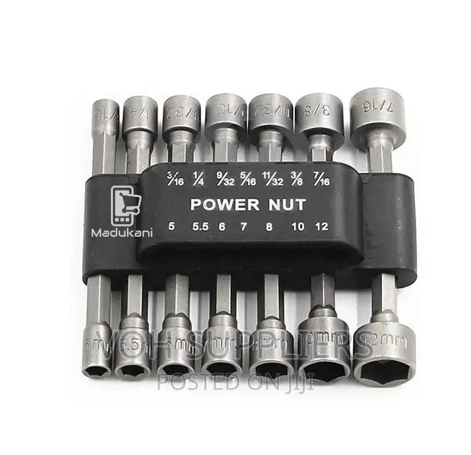 Quality14pcs Non Magnetic Nut Setter Drill Bit Adapter Set