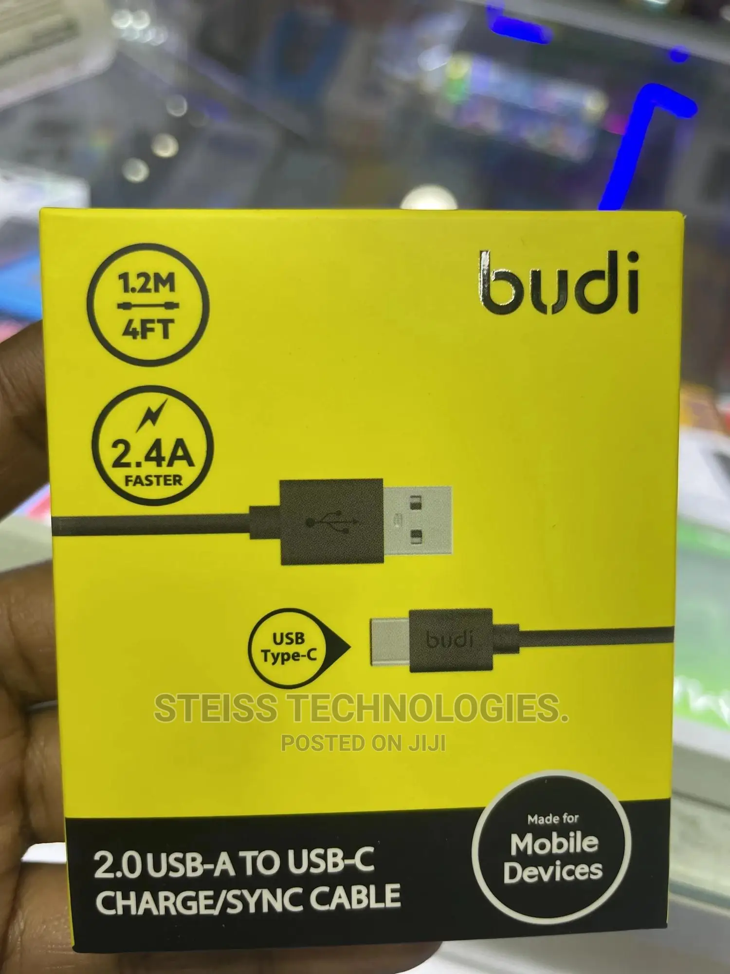 Budi Type C-Usb Cable