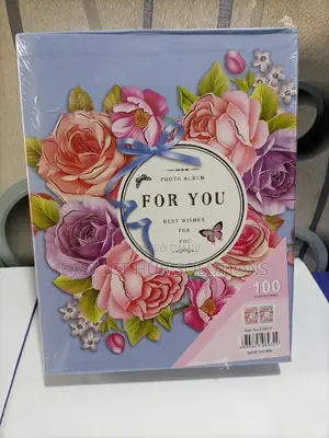 ARPAN 6x4 Plain Photo Album With 200 Pockets