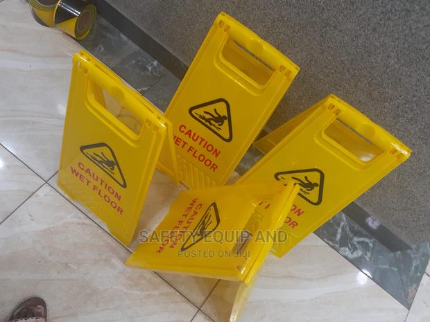 Wet Floor Caution Boards Available - main view