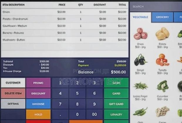 Certified Restuarant POS Software System Installation - main view