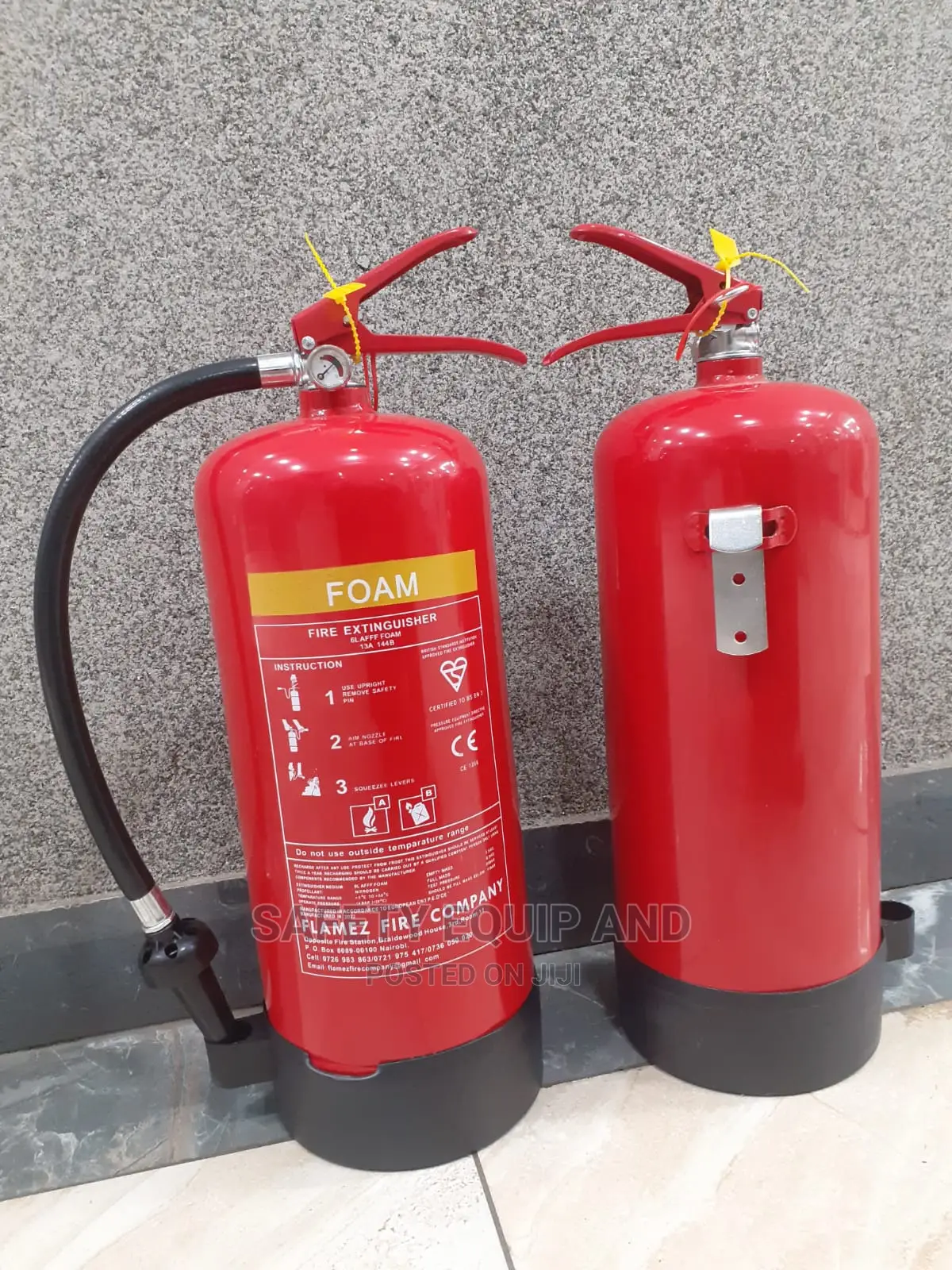 Aqueous Foam Fire Extinguishers
