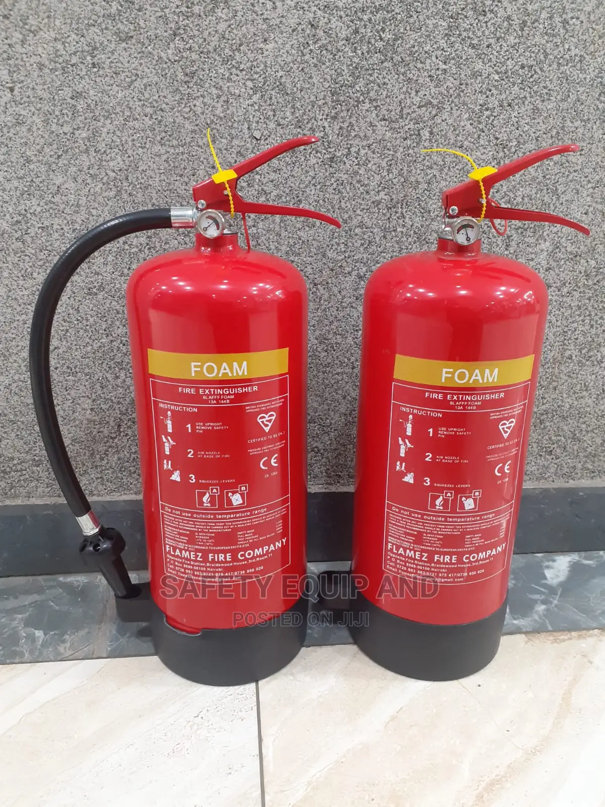 Aqueous Foam Fire Extinguishers