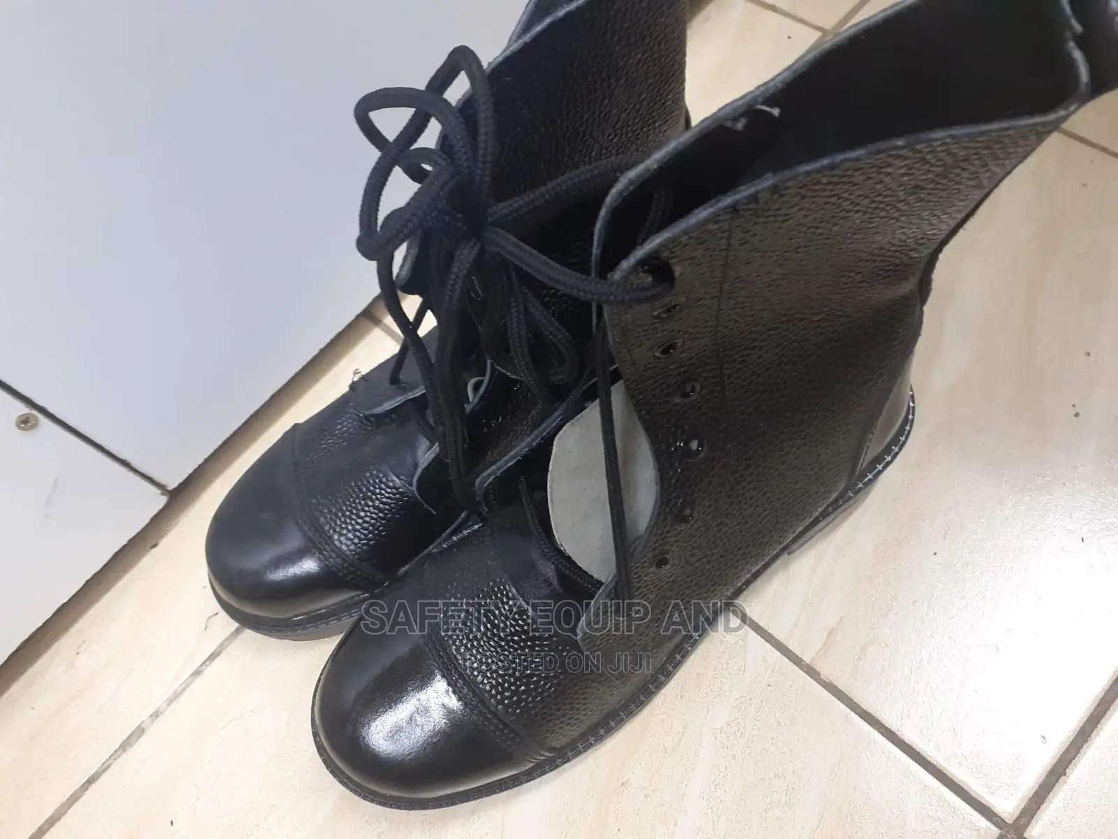 Black Security Boots Available