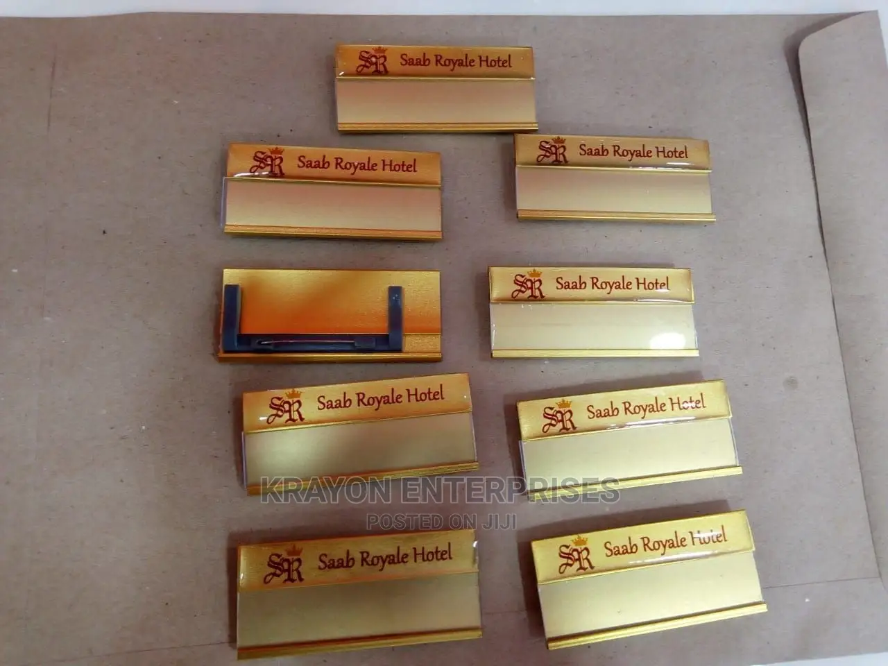 Pin Name Badges