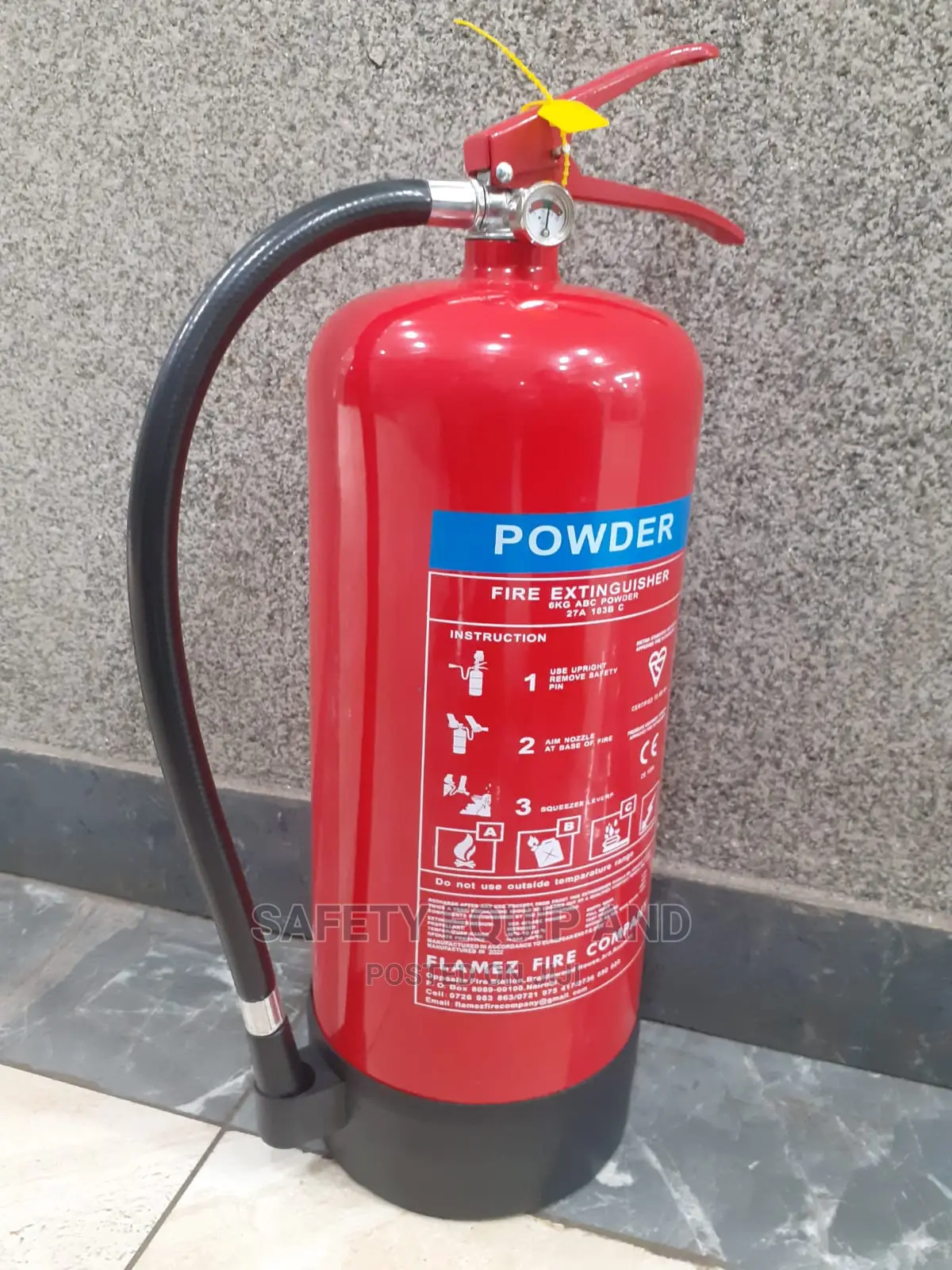 9kgs Dry Powder Fire Extinguishers