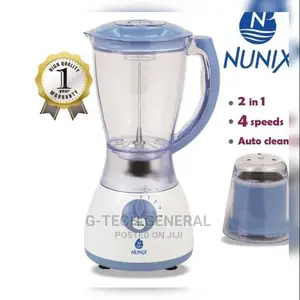 Nunix Ak-300 2 In 1 Blender With A Grinder 1.5l New Model