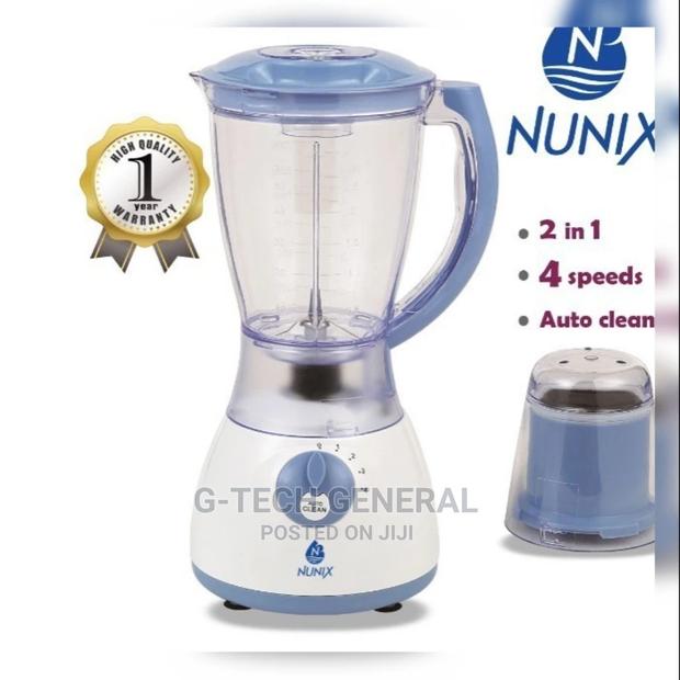 Nunix Ak-300 2 In 1 Blender With A Grinder 1.5l New Model