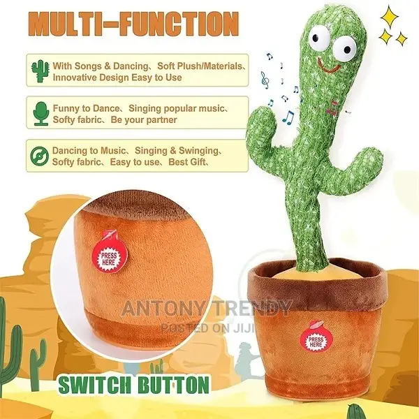 Dancing Electronic Plush Toys Repeat Talking Toy.