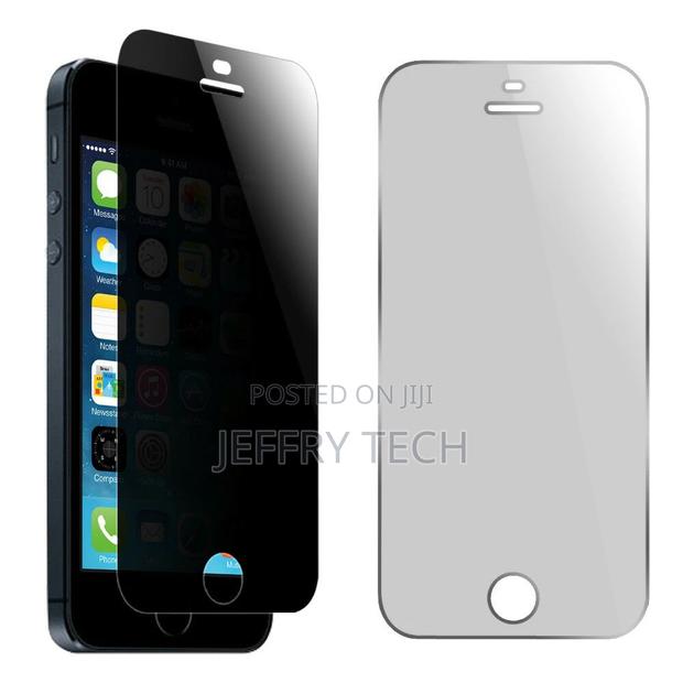 Privacy Glass HD Screen Guard Protector for iPhone 5 5S - main view