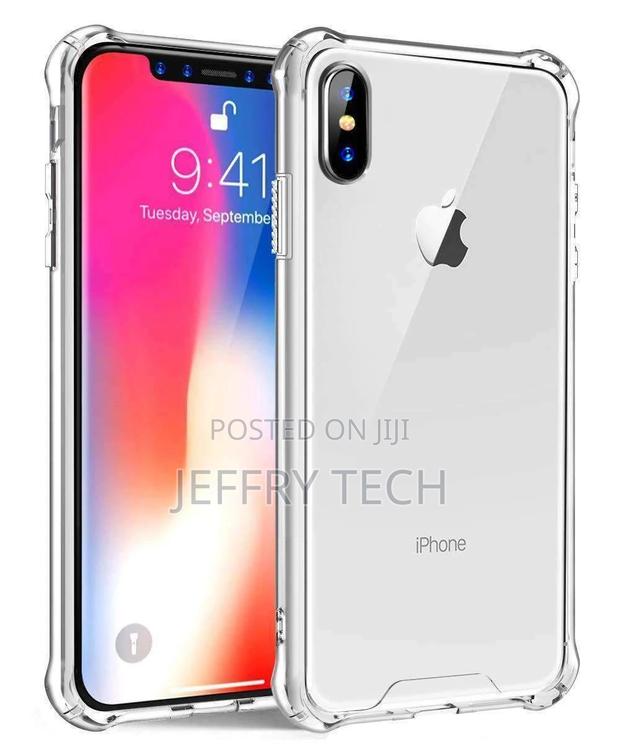 Protection Case Cover - Crystal Clear for iPhone Xs Max - thumbnail 3