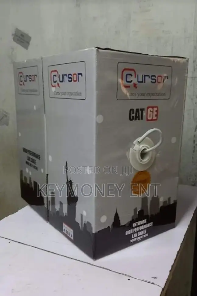LAN- Cat 6 UTP Indoor Cable 305M=•