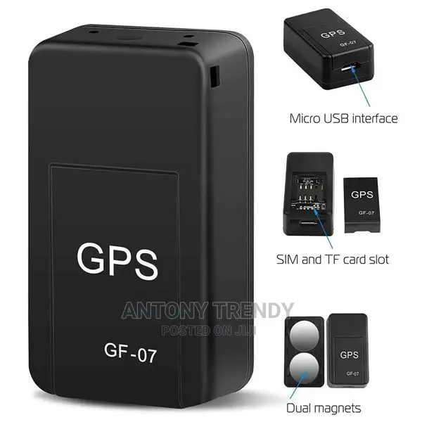 GF07 Magnetic Car Tracker Mini Locator SIM Inserts Message .