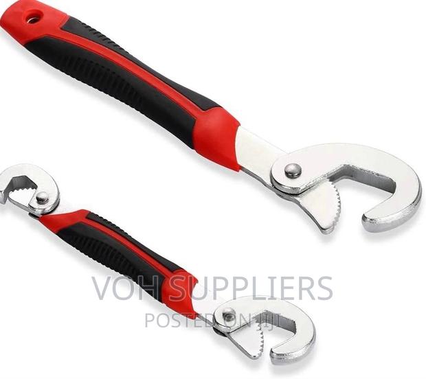 2PC Multi-Function Universal Snap and Grip Wrench Spanner - main view