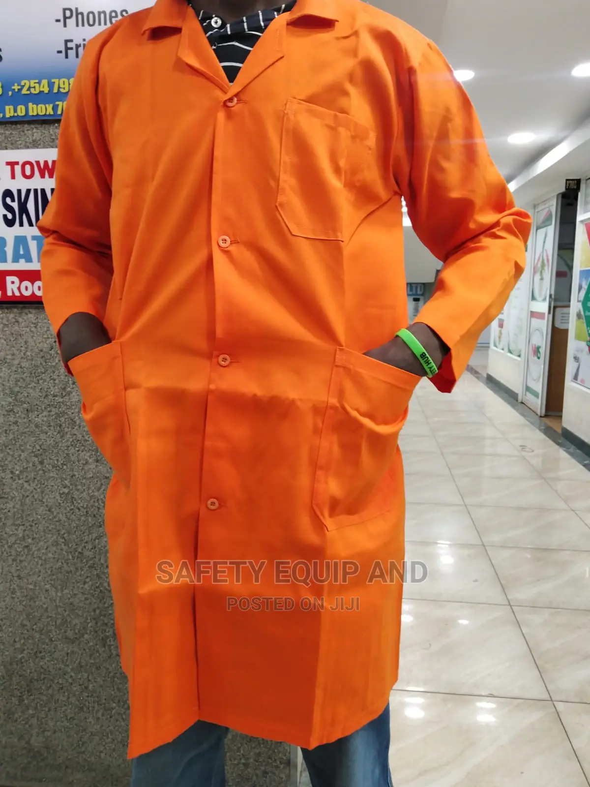 Orange Dustcoats Available