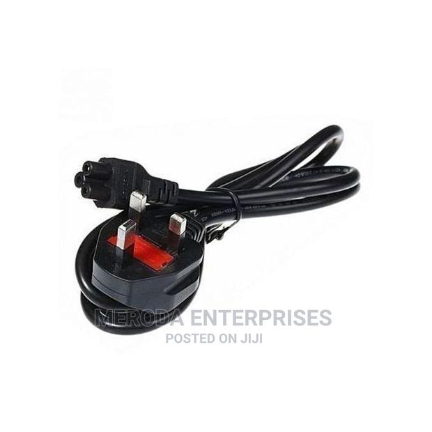 Power Cable for Laptop Charger - 1.5M - Black.