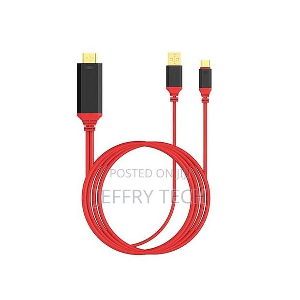 Generic 2M 4K USB Type-C to HDTV HDMI AV Adapter Cable for P - main view