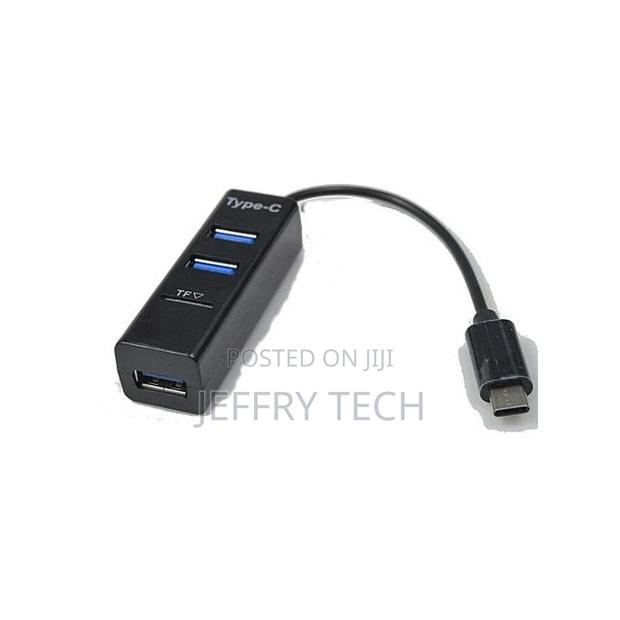 Generic USB 3.1 Type C USB-C Multiple 3 Port Hub With TF Car