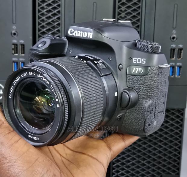 Canon EOS 77D DSLR Camera With 18-55 Lens - thumbnail 5