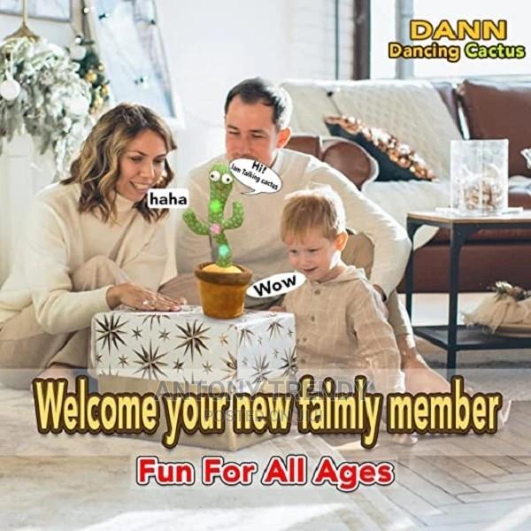 Birthday Present Dancing Cactus Electron Plush Toy Soft P. - main view