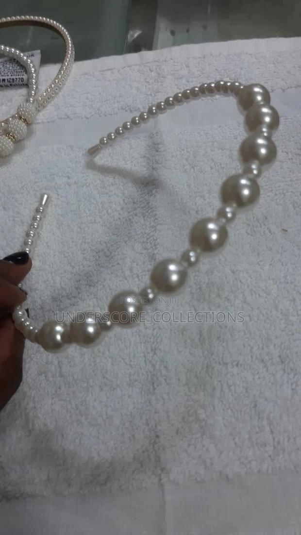 Pearl Alice Band With Pearls