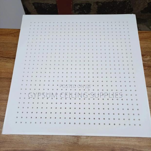 Acoustic Gypsum Ceiling Tiles Perforated - thumbnail 6