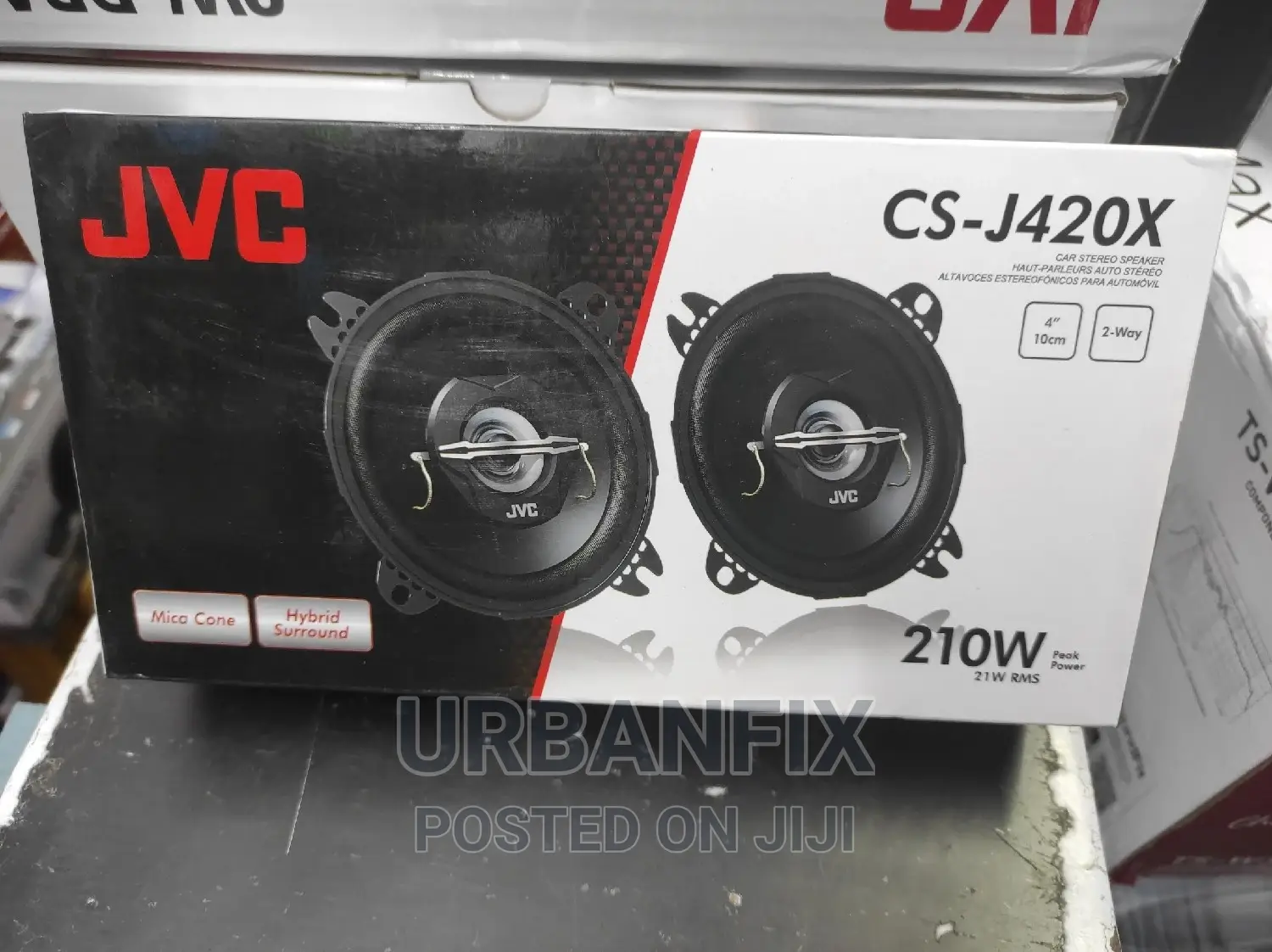JVC 4 Inch Powerful Speakers