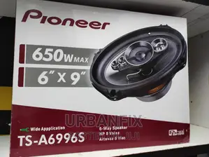 Pioneer 650 Watts 6 by 9 Midrange Speakers