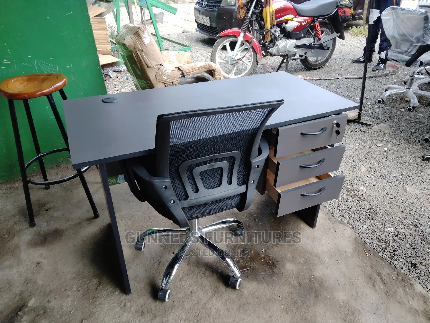 Studying Desk and Chair.