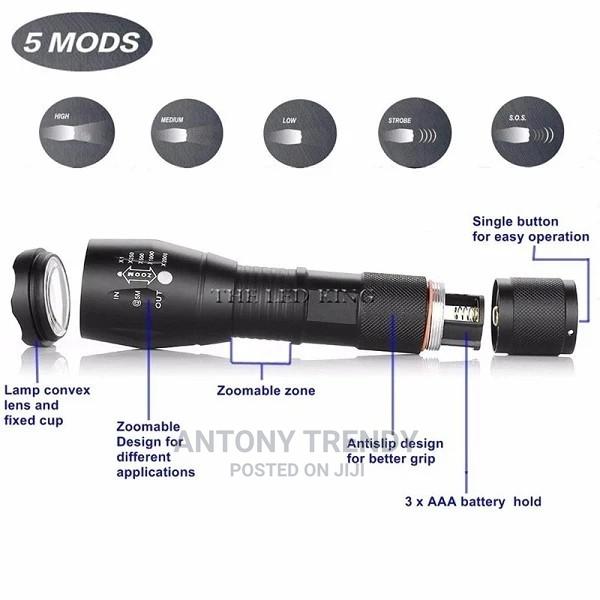 XML T6 Linterna Torch 18650 Battery Outdoor Camping .