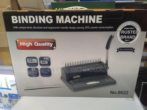 Comb Binding Machine - main view