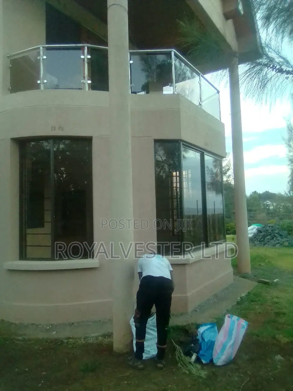 Stainless Balcon and Alluminium Windows