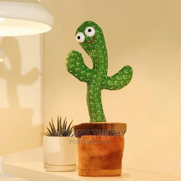 Christmas Gift Dancing Cactus Twisting Can Talk Sing . - main view