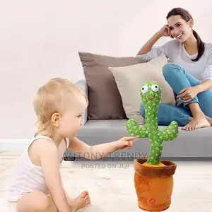 2022 Dancing Talking Cactus Plush Toy Electronic With Song .