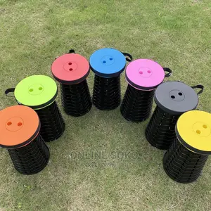 Portable Retractable Telescopic Folding Stool