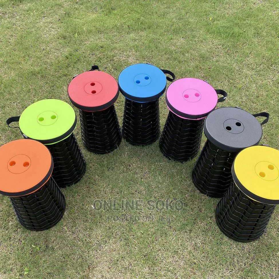 Portable Retractable Telescopic Folding Stool