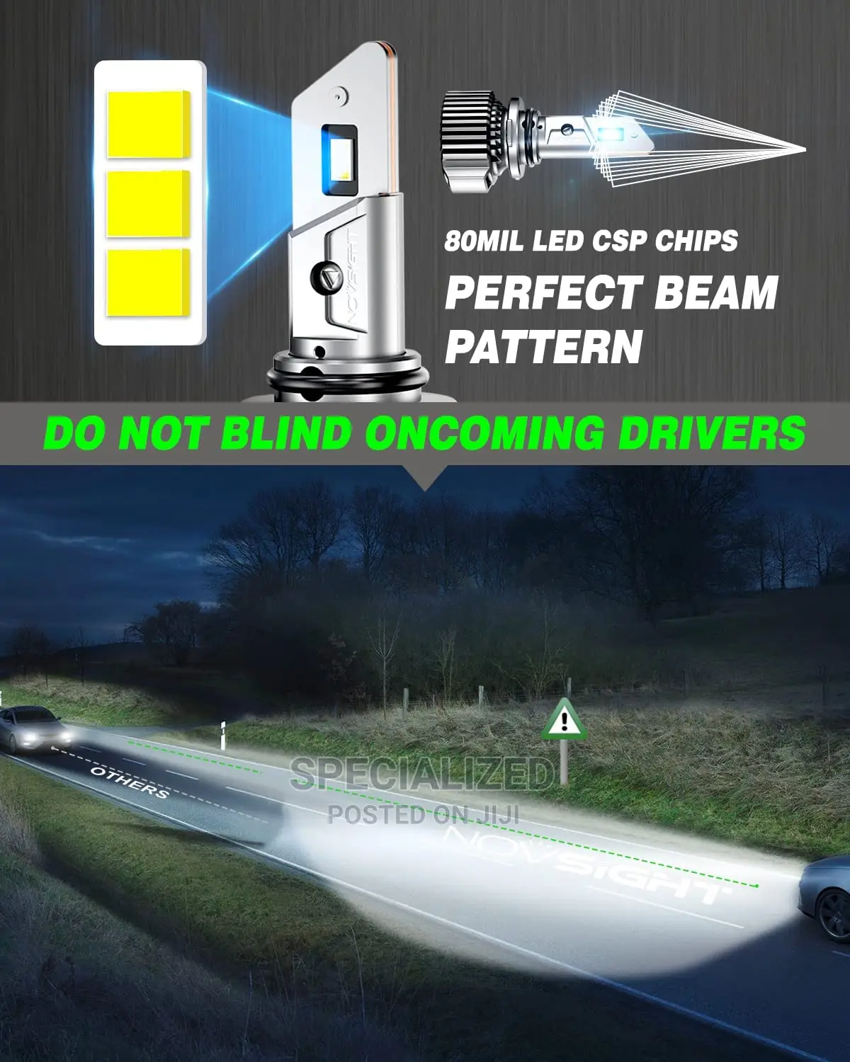 Brightest High Quality Novsight Led Car Headlight Bulbs